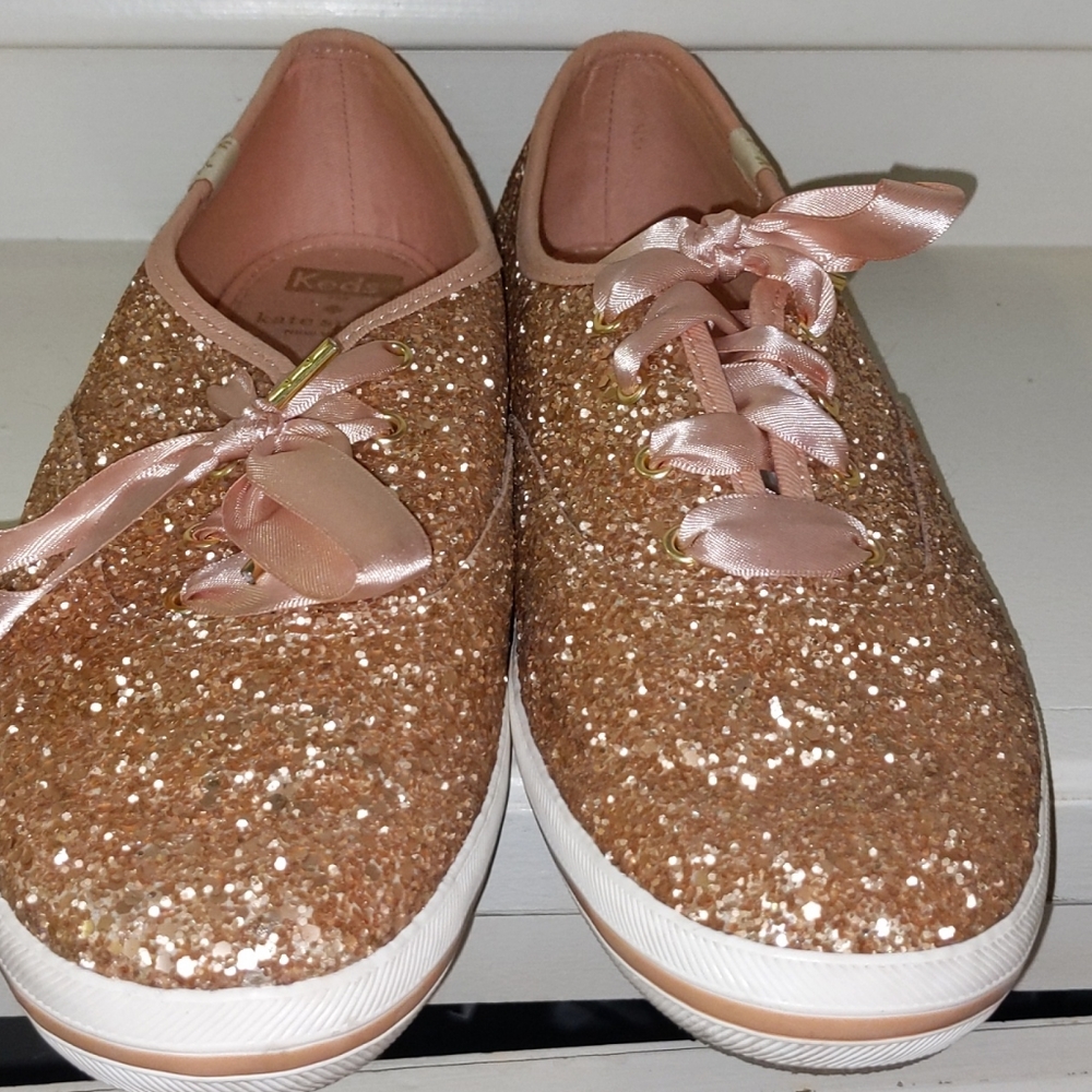 Rose Gold Kate Spade Keds